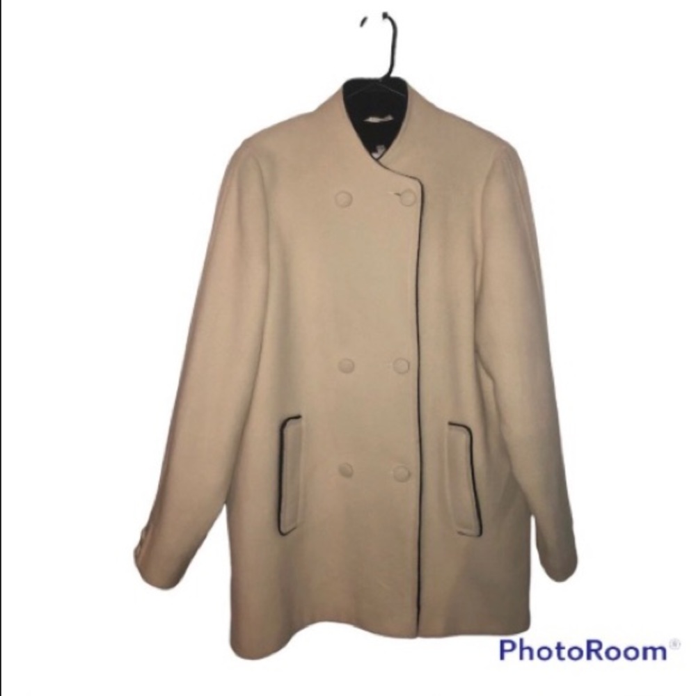 Vintage wool and cashmere David Barry coat